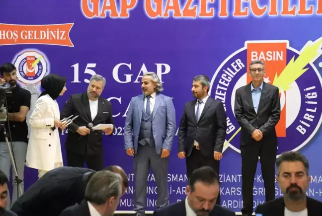 GAP Gazeteciler Birliği'nden İHA'ya ödül