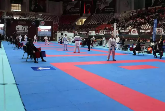 57. Avrupa Büyükler Karate Şampiyonası Gaziantep'te başladı