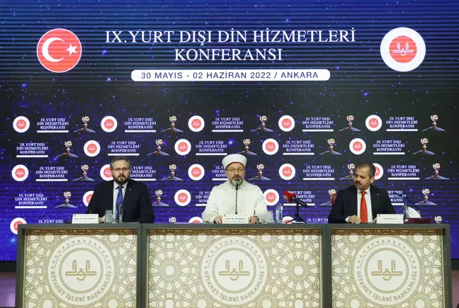 Diyanet İşleri Başkanı Erbaş: 