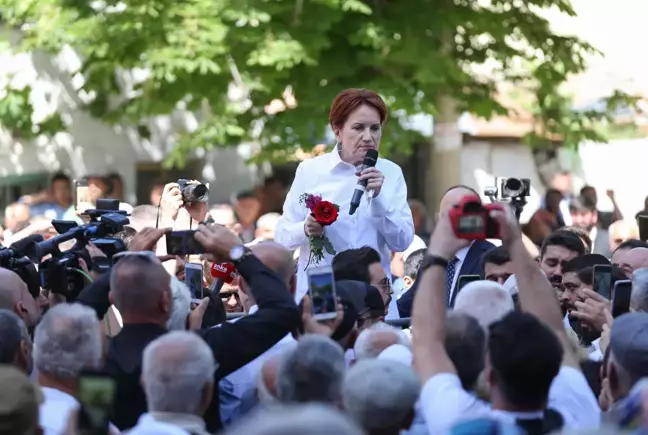 İYİ Parti Genel Başkanı Akşener, Burdur'da konuştu