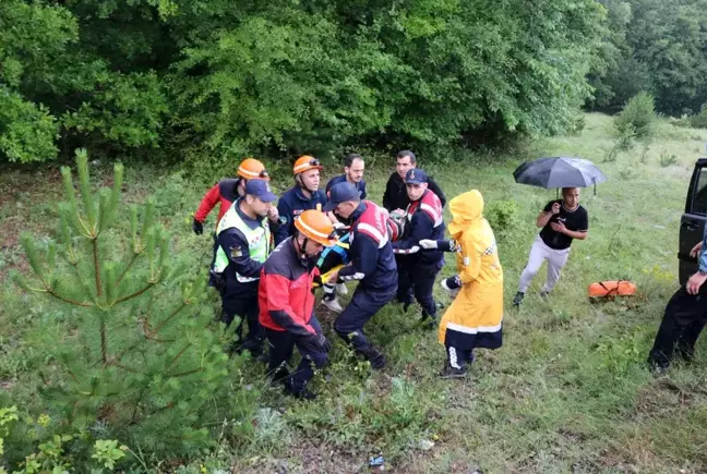 Gölcük Tabiat Parkı yolunda kaza: 5 yaralı