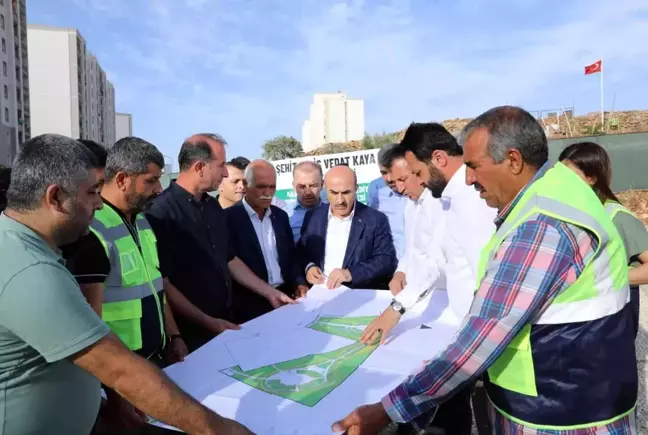 Mardin'de Gara şehidinin adını yaşatacak parkın yapımına başlandı