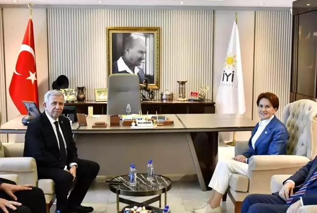 Mansur Yavaş'tan Akşener'e Bayram Öncesi Ziyaret