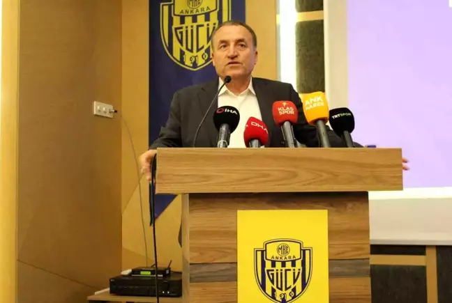 MKE Ankaragücü Başkanı Koca: 