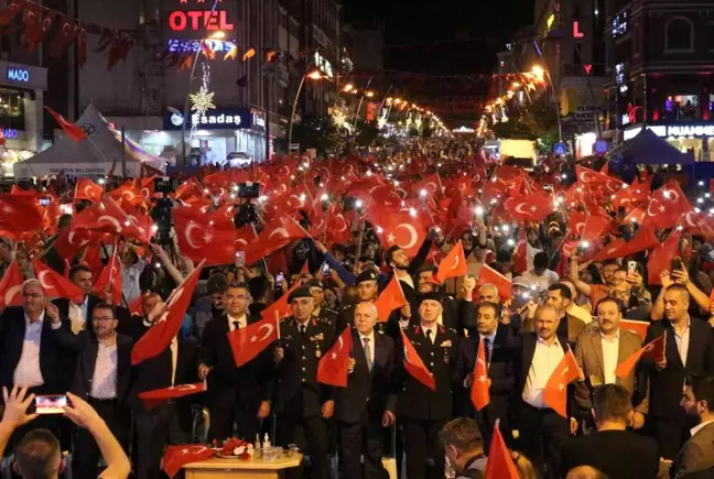 Erzurum, 15 Temmuz'da yine tek yürek oldu