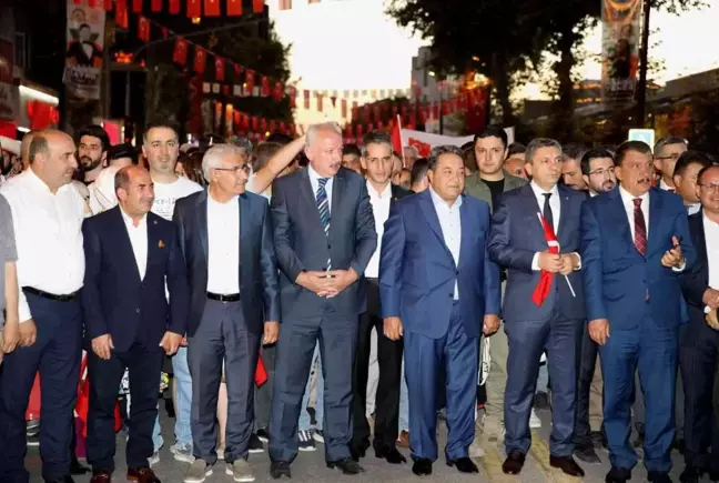 Malatya'da 15 Temmuz Kortej Yürüyüşü