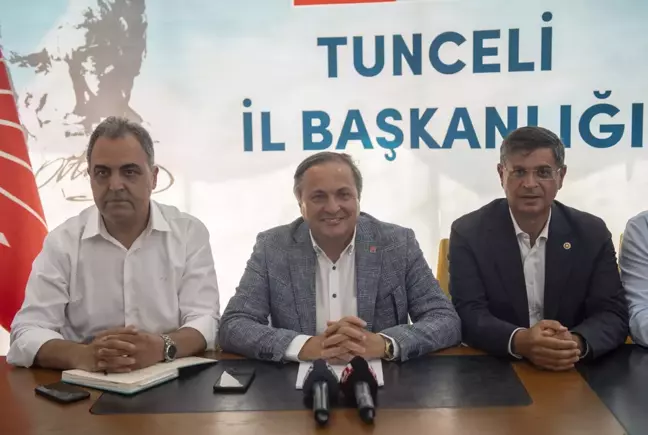 Tunceli politika haberleri: CHP Genel Başkan Yardımcısı Seyit Torun, Tunceli'de konuştu