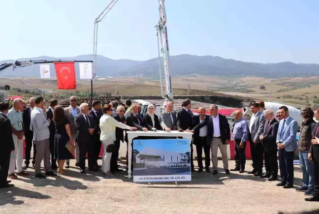 Yalova haberleri! Yalova Makine İhtisas OSB'de 4'üncü fabrikanın temeli atıldı