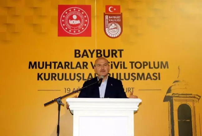 Bakan Soylu, muhtarlar ve STK temsilcileriyle bir araya geldi