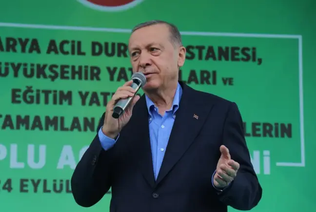 Cumhurbaşkanı Erdoğan: 