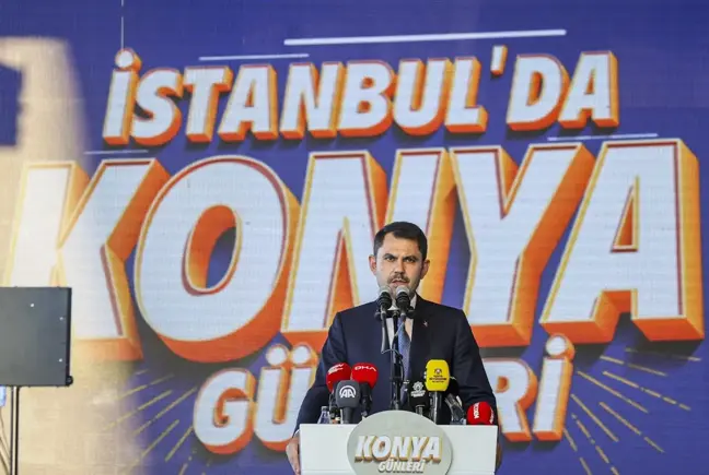 Konya gündem haberleri | Bakan Kurum, İstanbul'da Konya Tanıtım Günleri'ne katıldı