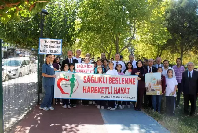 Manisa haber: Turgutlu'da sağlıklı yaşam yürüyüşü yapıldı