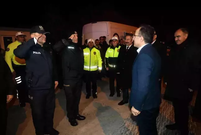 İçişleri Bakan Yardımcısı Çataklı, Konya'da yeni yılda emniyet ve jandarma personeli ile bir araya geldi