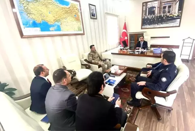 Çıldır'da Seçim Güvenliği Toplantısı Yapıldı