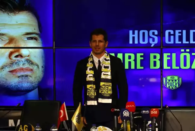 Emre Belözoğlu, MKE Ankaragücü'nün yeni teknik direktörü oldu