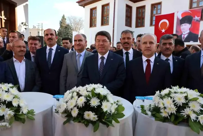 Adalet Bakanı Yılmaz Tunç, Konya'da İş Yurtları Hakimevi açılış törenine katıldı