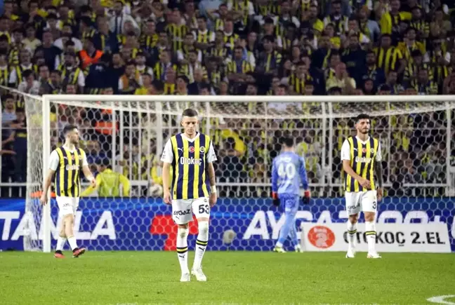 Trendyol Süper Lig: Fenerbahçe: 2 - Trabzonspor: 3 (Maç sonucu)