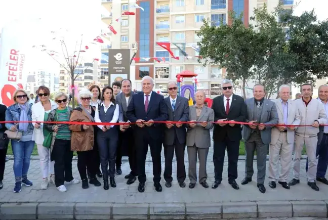 Efeler Belediye Başkanı Mehmet Fatih Atay, Memiş Dinç Parkı'nı Açtı