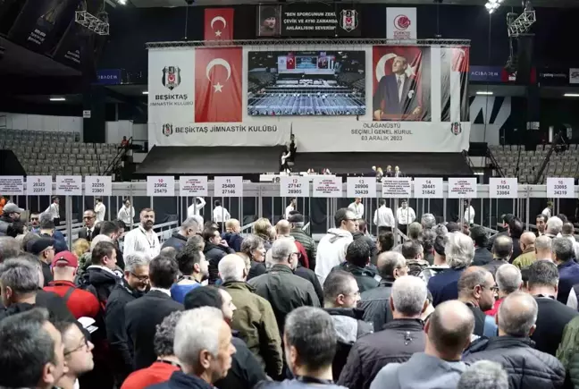 Beşiktaş Kulübü'nün Olağanüstü Seçimli Genel Kurulu Başladı