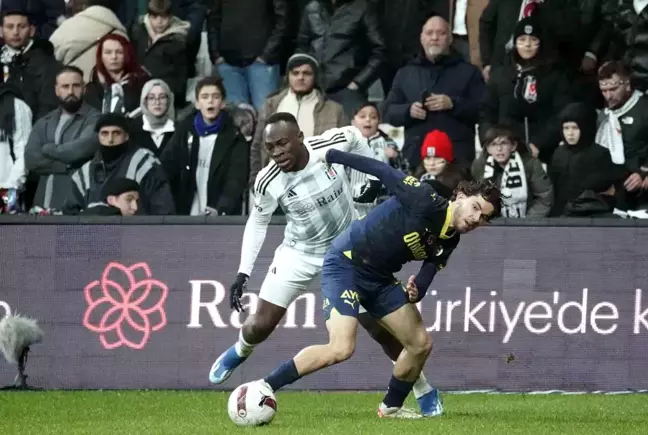 Trendyol Süper Lig: Beşiktaş: 1 - Fenerbahçe: 3 (Maç sonucu)