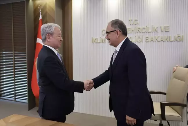 Çevre Bakanı Özhaseki, Japonya Uluslararası İşbirliği Ajansı Başkanı ile görüştü