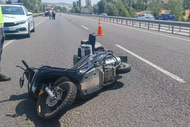 Uşak'ta Motosiklet Kazası: Sürücü Hayatını Kaybetti