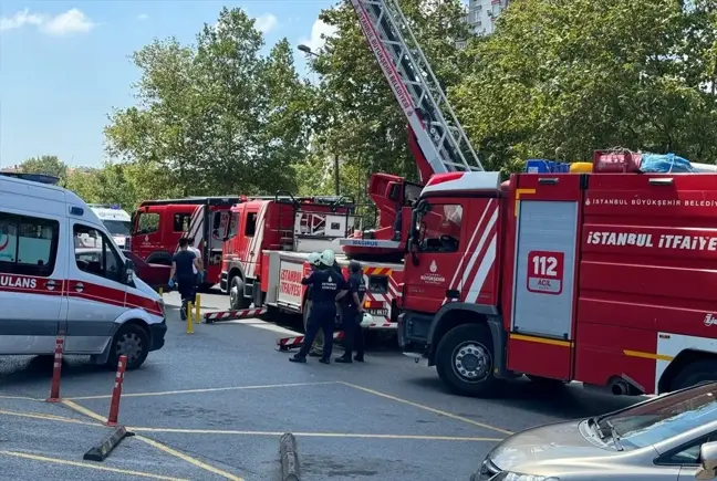 Esenler'de Hastanede Yangın Çıktı, Hastalar Tedbir Amaçlı Sevk Edildi