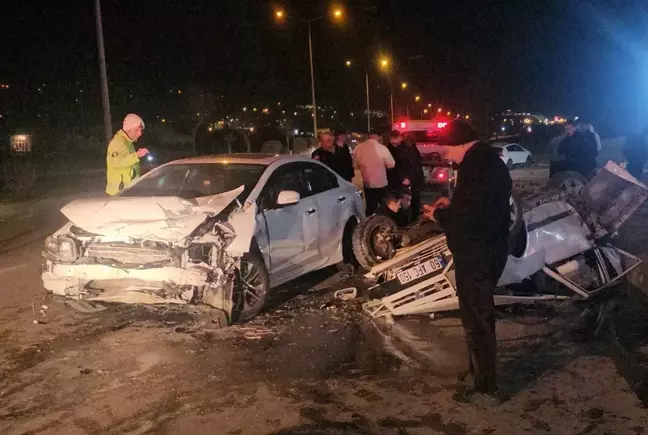 Tokat'ta Trafik Kazası: 3 Yaralı