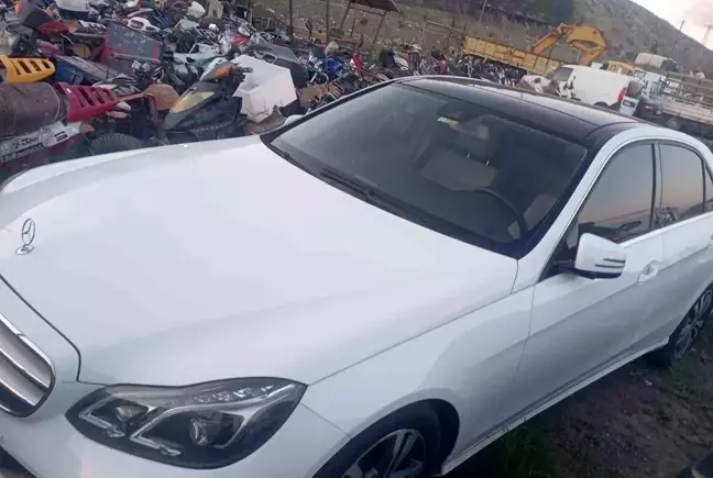 Beypazarı'nda Sahte Plakalı Otomobil Yakalandı