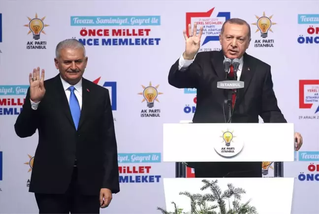 AK Parti'nin İstanbul Aday Tanıtım Toplantısı