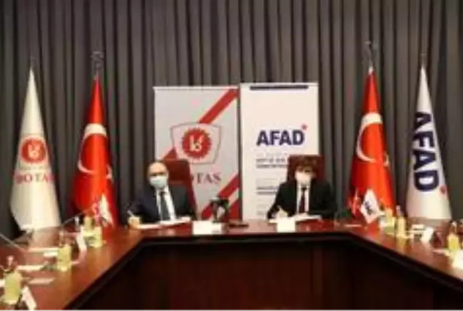 AFAD ile BOTAŞ iş birliği protokolü imzaladı