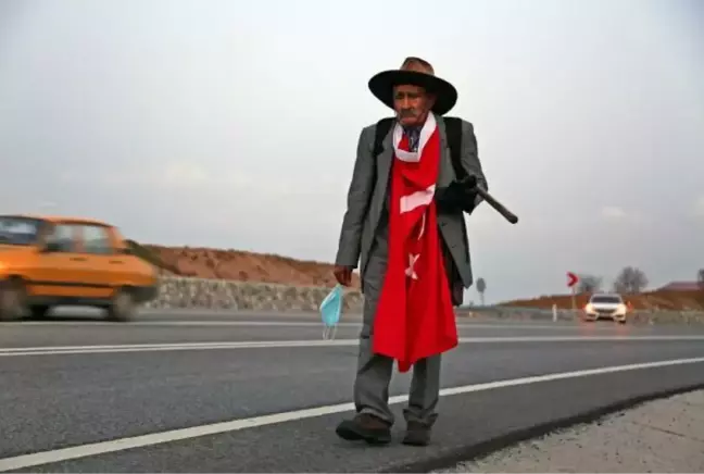 TUNCELİLİ 'ROBİNSON CRUSOE' SAĞLIK ÇALIŞANLARI VE GÜVENLİK GÜÇLERİ İÇİN YÜRÜDÜ