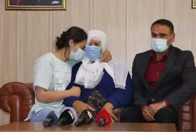 Son dakika haber... İkna edilerek teslim olan kadın PKK'lı, ailesine kavuştu