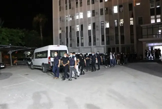 Mersin'de çete operasyonuna 11 tutuklama