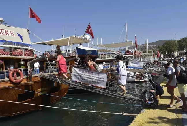 Bodrum'da günlük tekne turlarına talep arttı