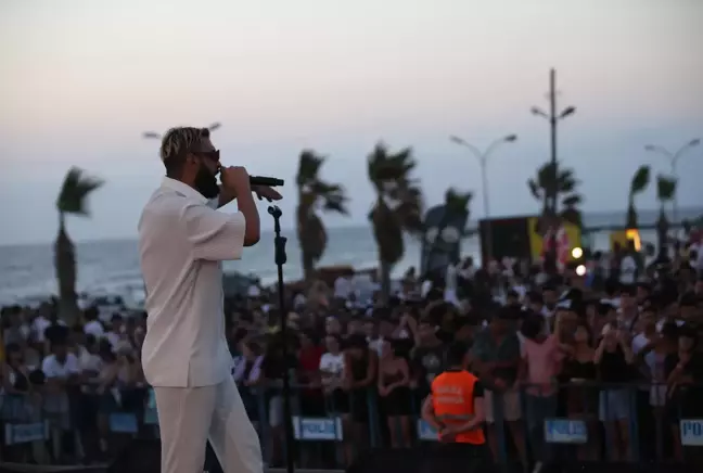 Arsuz'da rap müzik festivali başladı