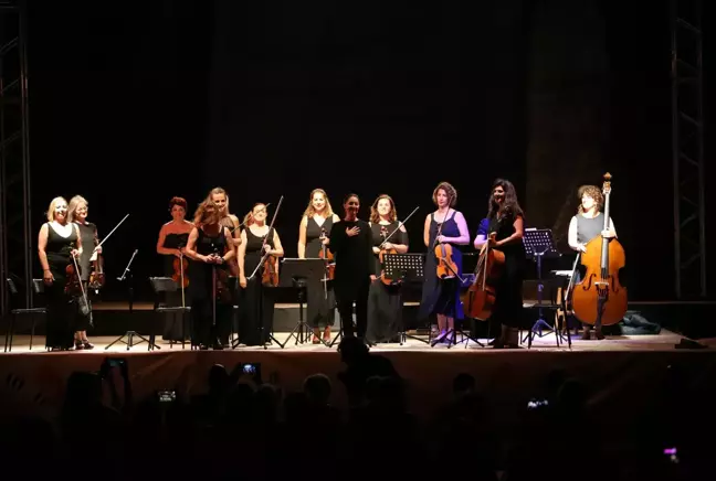 18. Uluslararası Gümüşlük Müzik Festivali Gülsin Onay ve Ancyra Ensemble konseriyle başladı