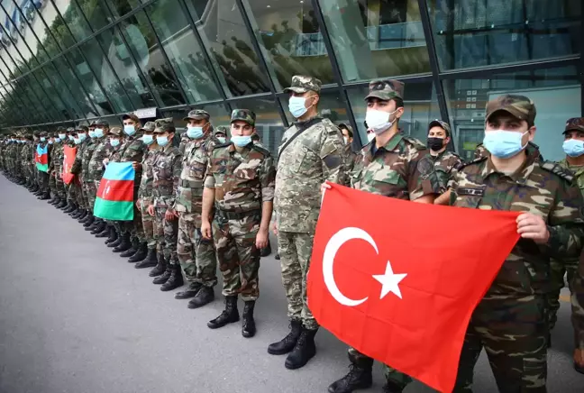 Azerbaycanlı ekipler, orman yangınlarıyla mücadeleye destek için Türkiye'ye hareket etti