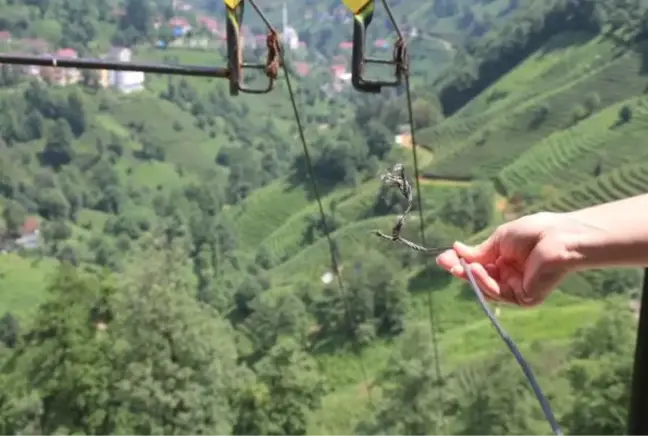 TELEFERİKTEN DÜŞÜP ÖLMÜŞTÜ; TATİL İÇİN MEMLEKETİNE GELDİĞİ ORTAYA ÇIKTI