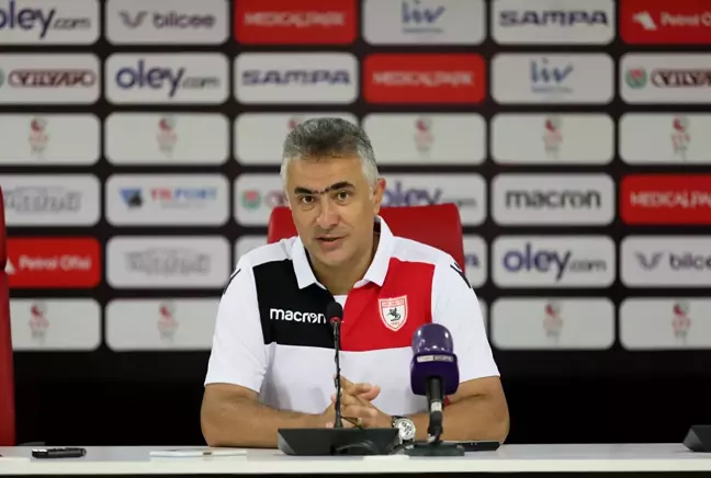 Samsunspor Teknik Direktörü Mehmet Altıparmak'ın açıklamaları