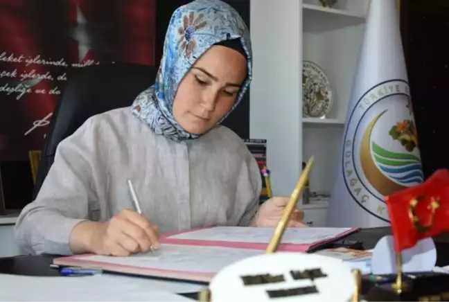 Kaymakam Elif, 20 bin nüfuslu ilçede kooperatif kurarak 55 kadını iş sahibi yaptı