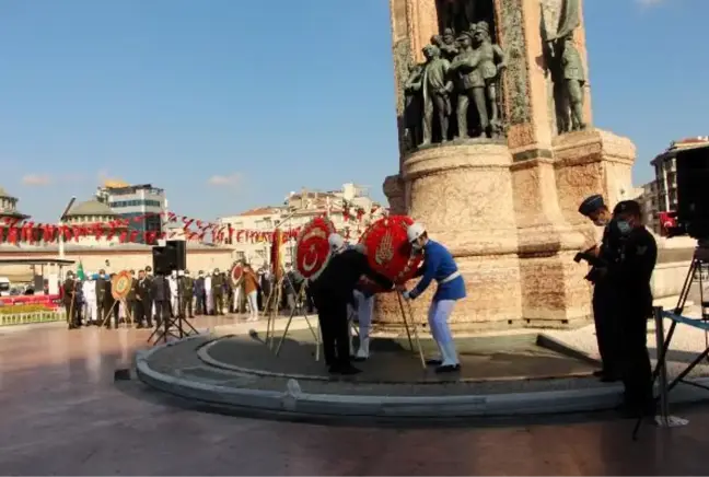 19 Eylül Gaziler Günü'nde Taksim'de tören düzenlendi