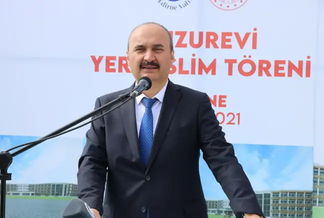 Edirne Valisi Canalp, Edirne nüfusunun Türkiye nüfusundan daha hızlı yaşlandığını belirtti