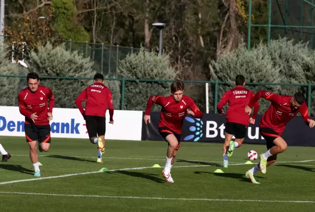 A Milli Futbol Takımı, Norveç maçı hazırlıkların başladı