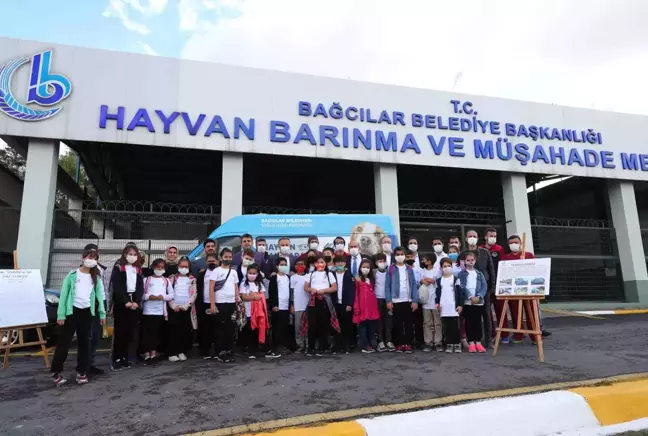 Bağcılar'da çocuklar can dostlarıyla sevgi dolu bir gün geçirdi