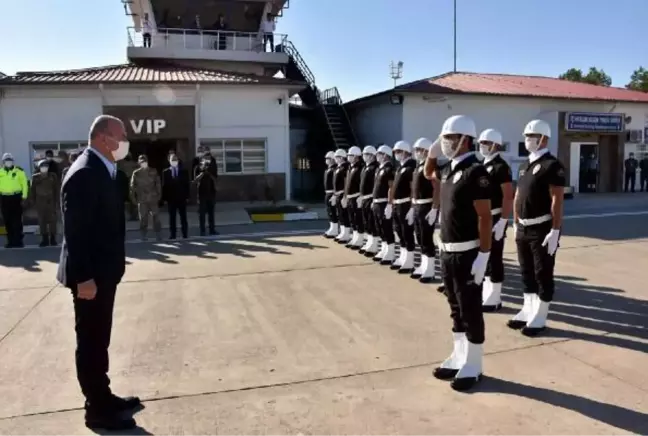 BAKANI SOYLU, SİİRT'TE GÜVENLİK TOPLANTISINA KATILDI