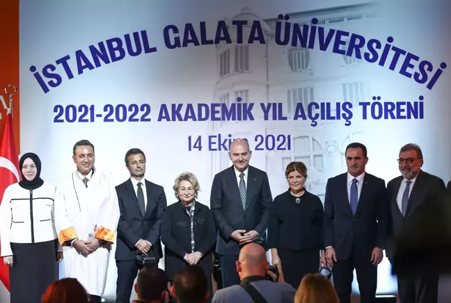 İçişleri Bakanı Süleyman Soylu, İstanbul Galata Üniversitesi Akademik Yılı Açılış Töreni'nde konuştu