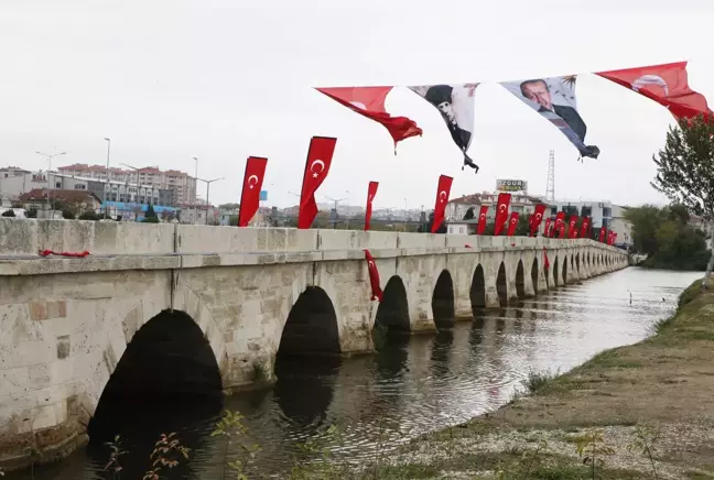 Restorasyonu tamamlanan Silivri Mimar Sinan Köprüsü ile Kısa Köprü açıldı