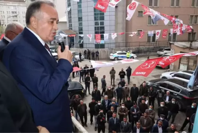 MHP'Lİ AKÇAY, YÜKSEKOVA İLÇE BAŞKANLIĞI AÇILIŞINA KATILDI