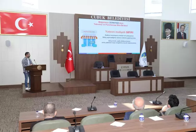 Çubuk Ticaret Borsası tarafından dijital pazarlama araçları ve teknikleri semineri